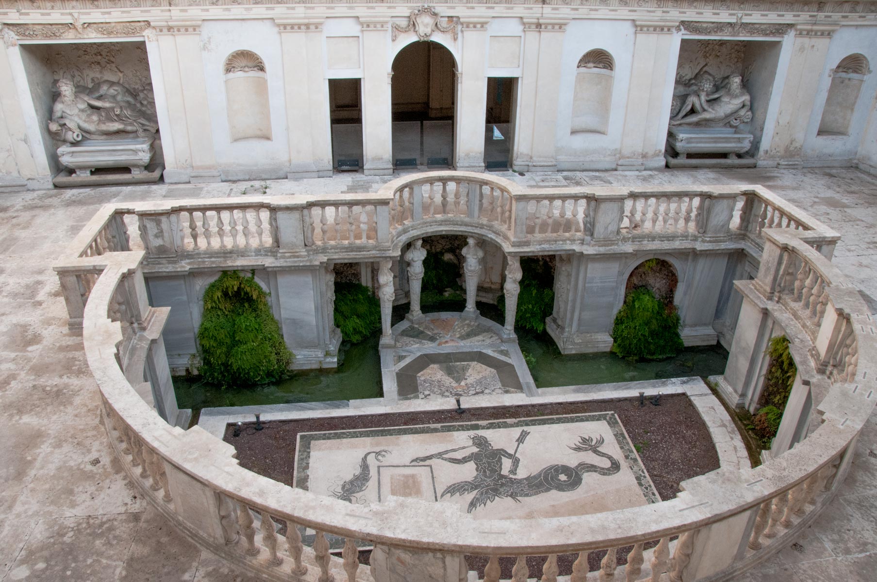 Bartolomeo Ammannati, Ninfeo di Villa Giulia, Roma, 1551-1555